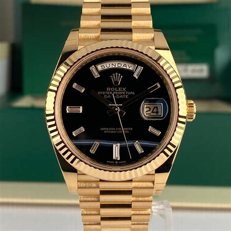 rolex day date sunday|Rolex Day-Date 40 2022.